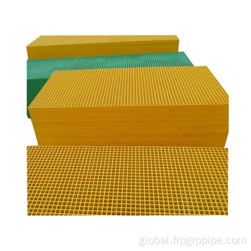 FRP Chemical Grating Fire and Chemical Resist Spark less FRP Grating Manufactory